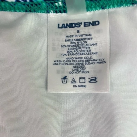 Lands' End Women's Tankini Set Top and Bottom NWOT - Picture 6 of 8